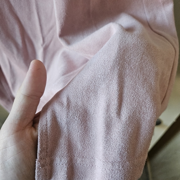 Suede pink dress - Picture 3 of 3